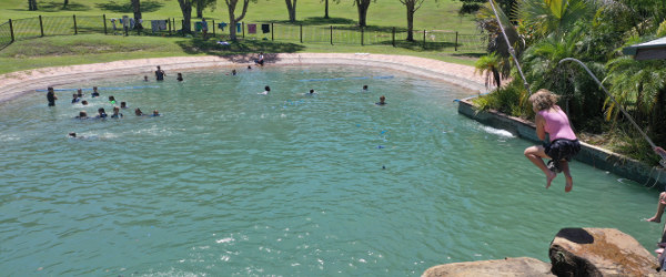 Dam Swimming - Tunnel Ridge